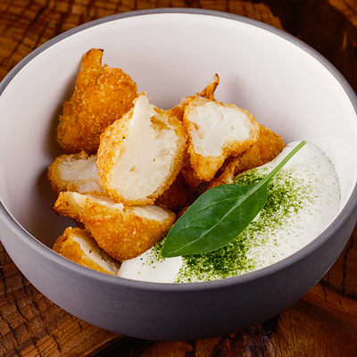 Цветная капуста, мусс из пармезана в Съели Сумели по цене 580 ₽