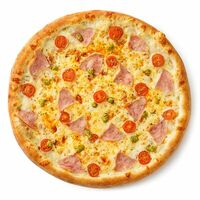 Пицца Ветчина с томатами в Ретро пицца