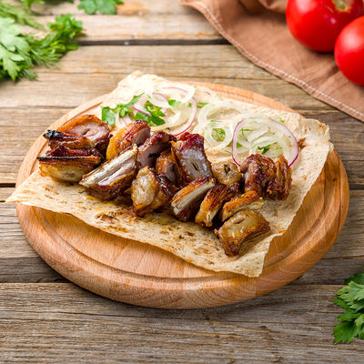 Шашлык из бараньих семечек в Шашлык и Шаурма по цене 545 ₽