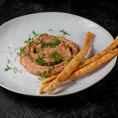 Хумус из лосося в Duran Bar & Grill по цене 265