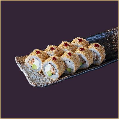 Ролл Угорь с авокадо сливочный в Happy Fish Premium по цене 649 ₽
