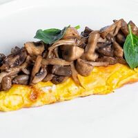 Фриттата с грибами в Bageatteria