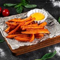 Батат фри с сырным соусом в Добрый Мерлин