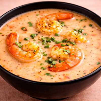 Чаудер с креветкой в Fisha Raw Bar & Grill по цене 690 ₽