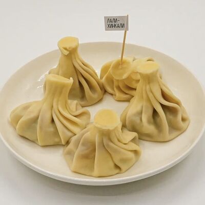 Хинкали 5шт с говядиной в Лали Хинкали по цене 2910 ₸