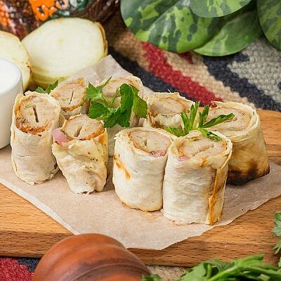 Люля с курочкой в лаваше в Мушмула по цене 189