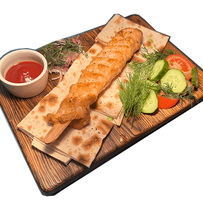 Люля кебаб из курицы 16/60/50/30 гр в Гурман по цене 360 ₽