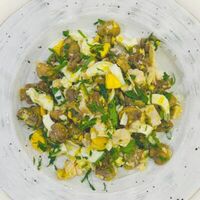 Салат с шампиньонами и курицей в Советскаякулинария