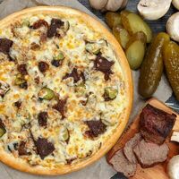 Пицца Строганофф в Vivat Pizza