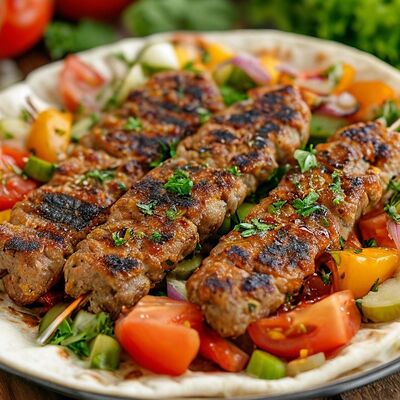 Люля-кебаб в лаваше в Шаурма-Шашлык в Тренде по цене 450 ₽