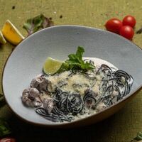 Паста Нери с осьминожкамив Гранат