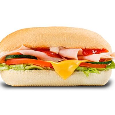 Джуниор саб Индейка и ветчина в Subway по цене 245 ₽