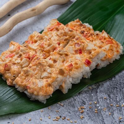 Суши-пицца с морепродуктами в Мушу по цене 385