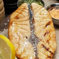 Стейк из семги в Travel Рестобар