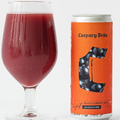 Пиво безалкогольное Caspary Black Currant в CASPARY BRAU по цене 220 ₽