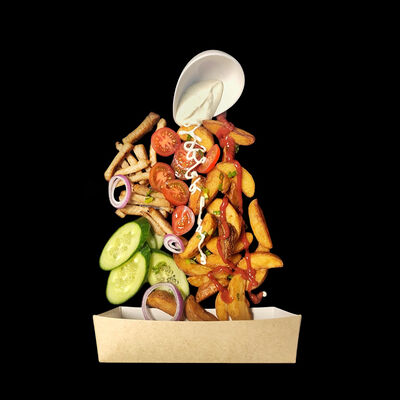 Мясо с картофельными дольками в Гриль вагон по цене 440 ₽