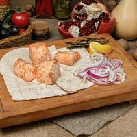 Стейк из сёмги на углях в Шашлычный дворик