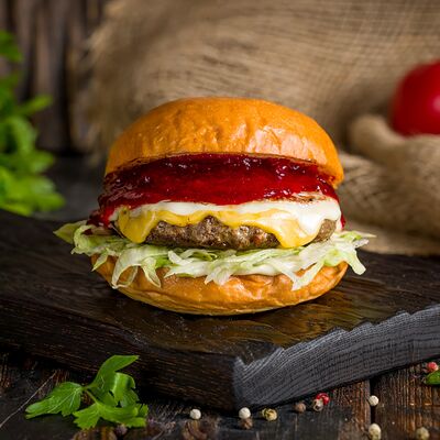 Четыре сырав Manny's Burger по цене 790 ₽