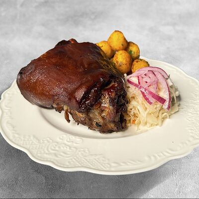 Большая рулька с картофелем в MaMa Mia по цене 1378 ₽