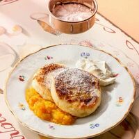 Сырники из рикотты с апельсиновым джемом, 170г в Бенджамин