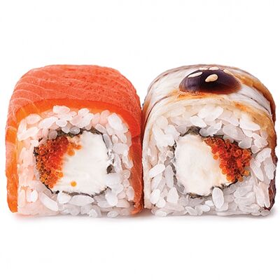 Ролл Дуэт 8 шт в MaybeSushi по цене 425 ₽