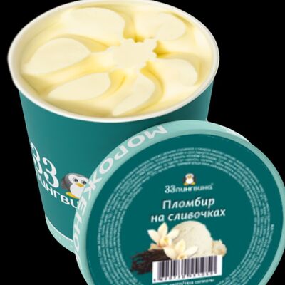 Пломбир на сливочках в 33 пингвина по цене 639 ₽