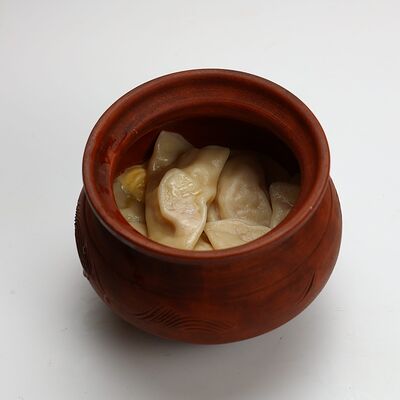 Вареники с картофелем и грибами в Сытый кит по цене 440 ₽