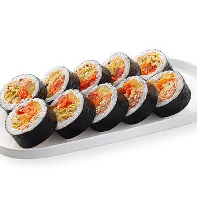 Кимбап с крабовым салатом в Суши Make по цене 413 ₽