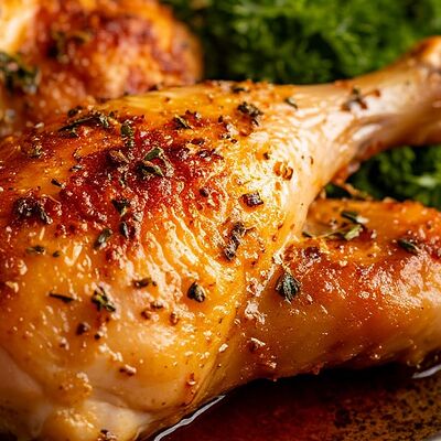 Окорочок запечённый в Вкусноед по цене 355 ₽