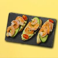 Брускетты с креветкой в СушиВо