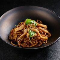 Домашняя яичная лапша с курицей в Fiolet