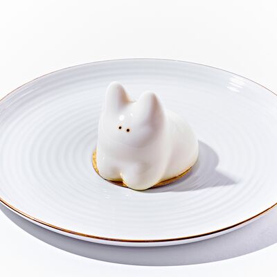 Белый флаффи котик в Fluffy Fluffy по цене 560 ₽