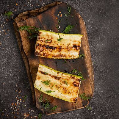 Кабачок на мангале в Бакинский дворик по цене 185 ₽