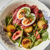 Нисуаз с анчоусами, копченая утка в Мясная карта по цене 1625