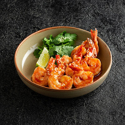 Эквадорские креветки в тайском соусе с кинзой в Склад 22 по цене 990