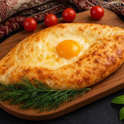 Хачапури по-аджарски в 17 шампуров по цене 820 ₽