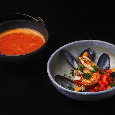 Испанский рыбный суп в Кабуки по цене 690