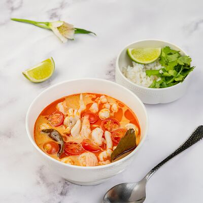 Суп Том Ям в Круассан-кафе по цене 785 ₽