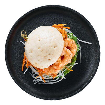 Бао бургер с креветкой в PokeWoke по цене 430 ₽