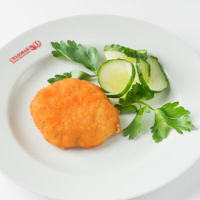 Котлета из мяса цыпленка с рикоттой в Столовая №1 по цене 120 ₽