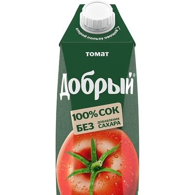 Сок Добрый 1л. Томат в Pepechole по цене 240 ₽