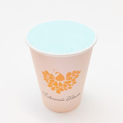 Раф кофе в Павлиний хвост по цене 300 ₽