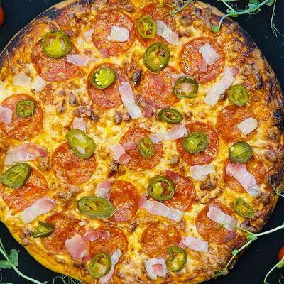 Острая Халапеньо 31 см в Barbara Пироги/Пицца/Роллы по цене 960 ₽