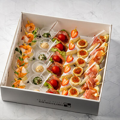 Box Ассорти канапе № 1 L в CHEF'S FOOD BOX по цене 3400 ₽