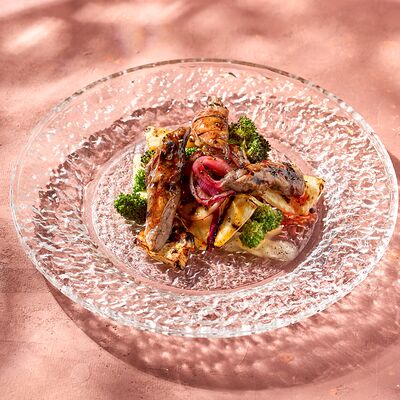 Вырезка ягненка с овощами в KITCHEN по цене 750 ₽