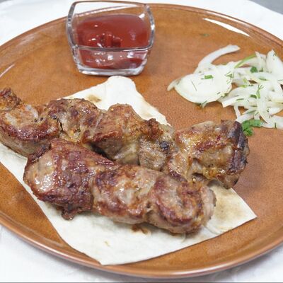 Шашлык из свинины в Тианети по цене 370 ₽