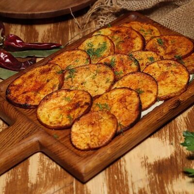 Картошка с саломв ПАПА МАНГАЛ по цене 399 ₽