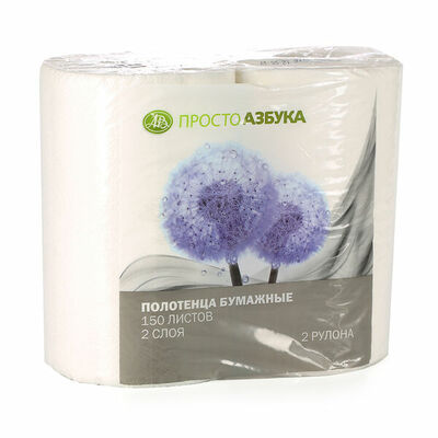Полотенца бумажные Xxl 2-х слойные белые 2 рул в Азбука Вкуса Экспресс Меню по цене 246 ₽