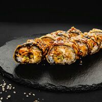 Темпурный ролл с креветкой 8 шт в Ёжкин ролл