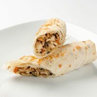 Запечённая шаурма со свининой и овощами в Матрешка